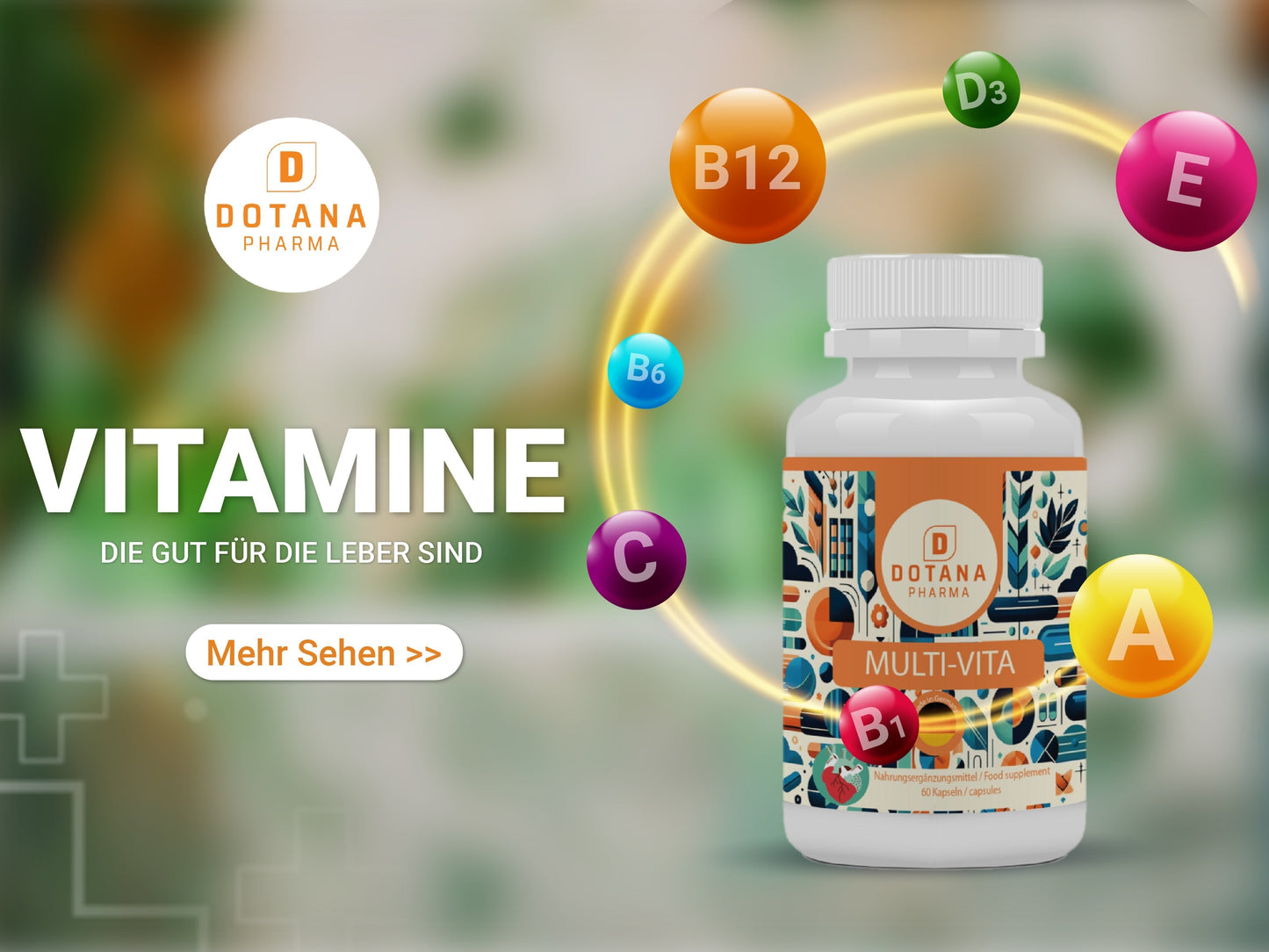 Vitamine, die gut für die Leber sind
