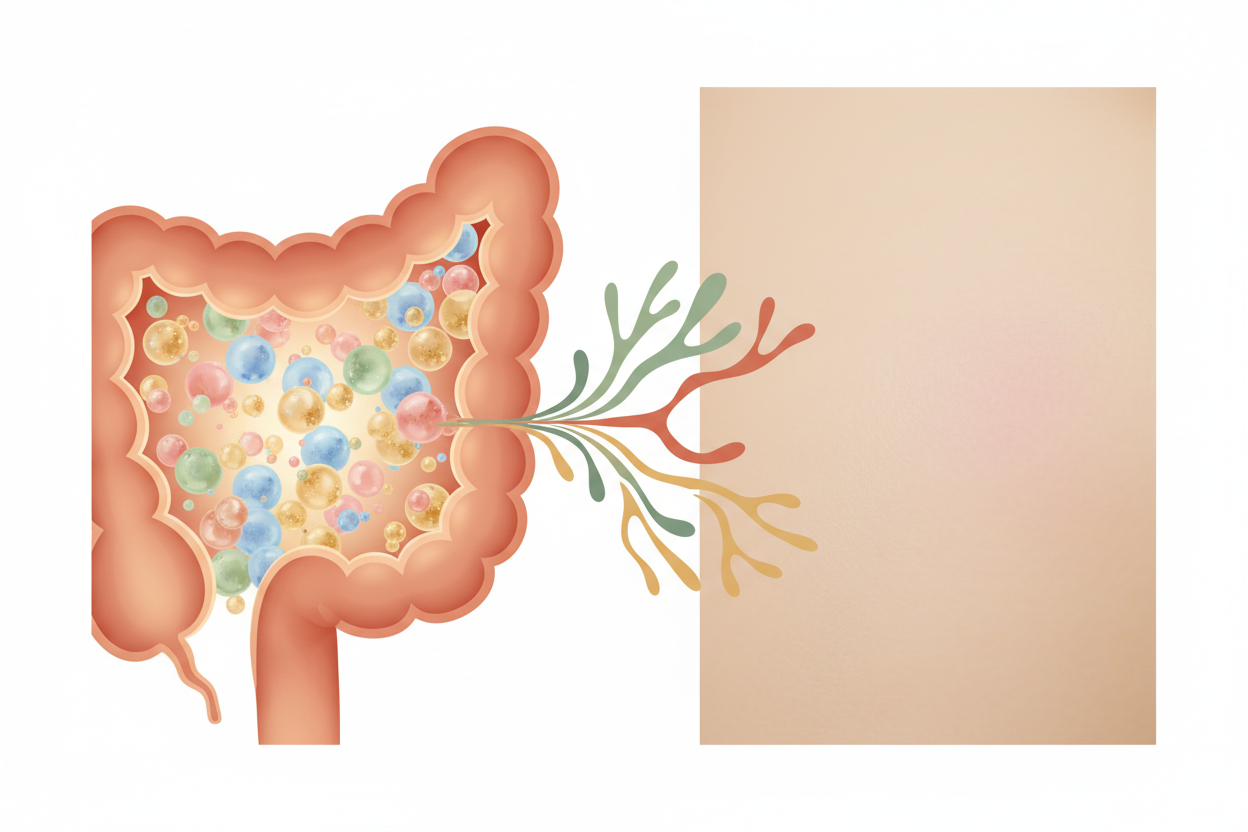 Darmflora und Neurodermitis: Kann die Darm-Haut-Achse die Haut von innen unterstützen?