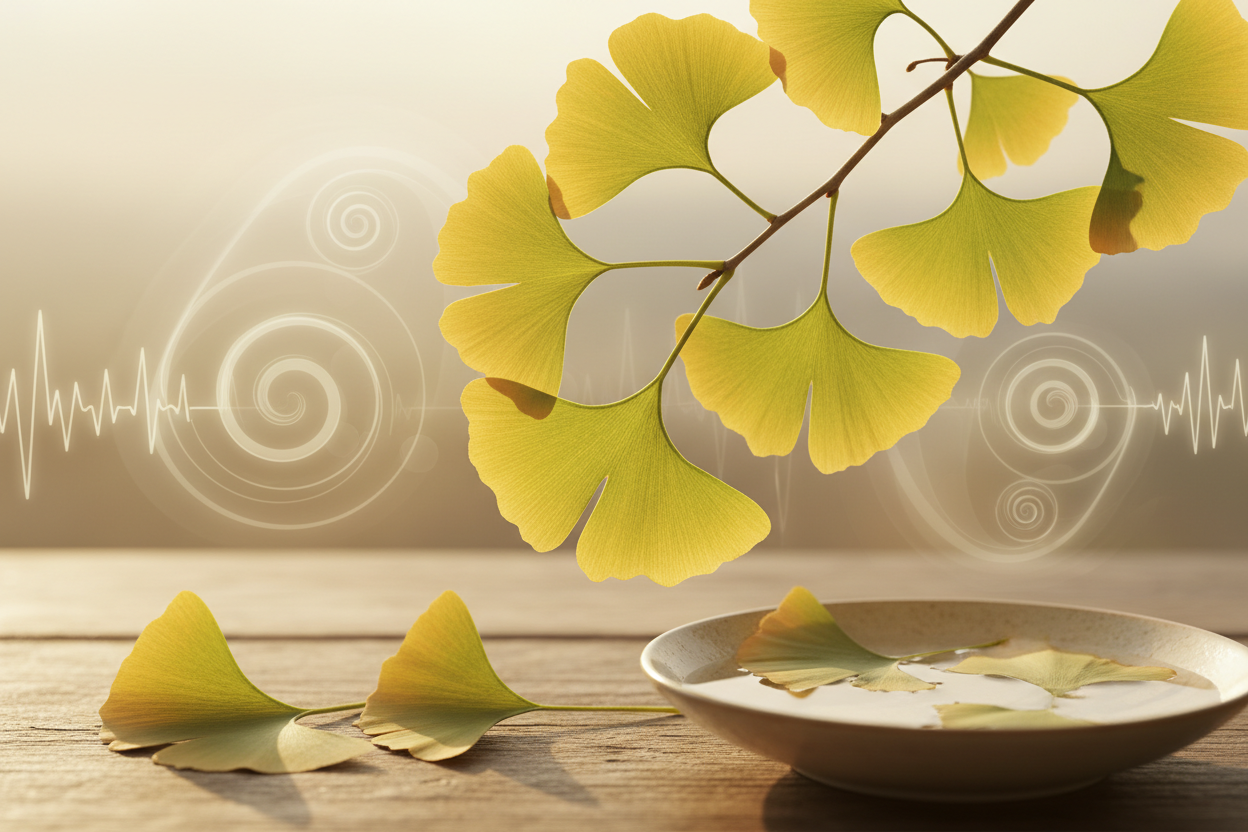 Tinnitus Ursachen: Strategien im Alltag und natürliche Unterstützung mit Ginkgo biloba